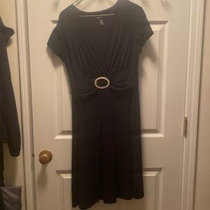 Macys size 12 dark blue almost black dress. NWT